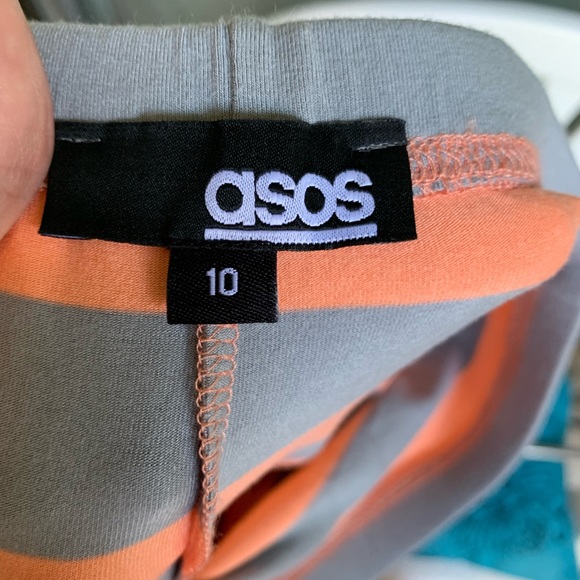 NWOT ASOS striped midi skirt - Picture 2 of 2